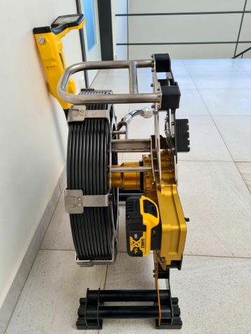 Strkací kamera na revize kanalizací