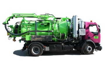 Recyklační vůz na čištění kanalizace a odpadů