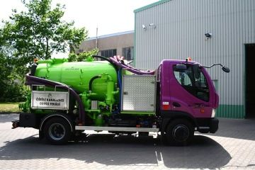 vehicle for household drain cleaning