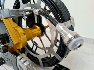 Detail kamery na revize kanalizace