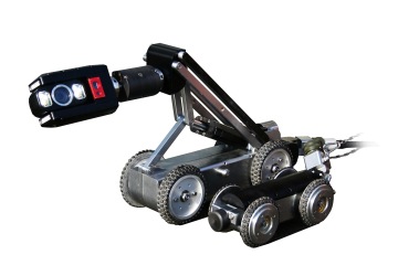 Pojízdná kamera na prohlídky kanalizace větších profilů