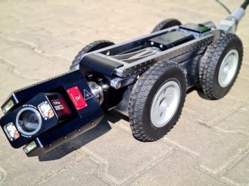 kamerový vozík na revize kanalizace velkých profilů