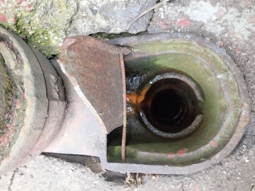 gajgr dešťového svodu