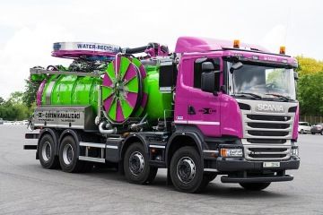 recykling Kaiser na čištění kanalizace a sání kalů