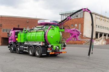 recykling Kaiser na čištění kanalizace a sání kalů