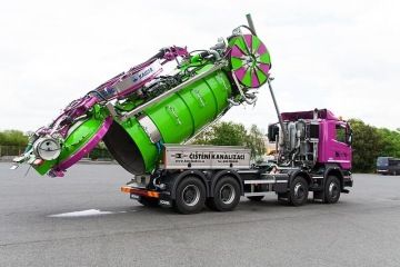 recykling Kaiser na čištění kanalizace a sání kalů