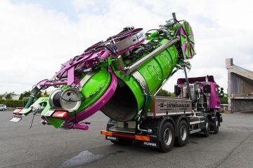 recykling Kaiser na čištění kanalizace a sání kalů