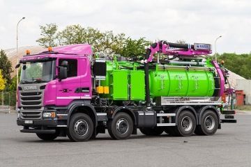 recykling Kaiser na čištění kanalizace a sání kalů