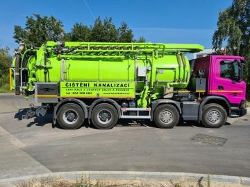 Recykling SINZ na čištění kanalizací