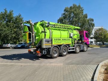 Recykling SINZ na čištění kanalizací