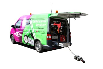 Kamerový vůz na prohlídky kanalizace