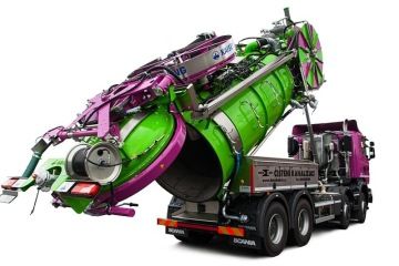 Vysoce výkonný sací vůz KAISER - 6200m3/hod